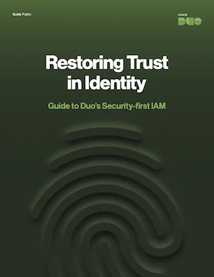 Restoring trust in identity e book cover