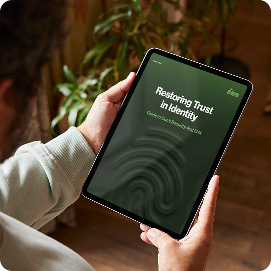 Restoring trust in identity