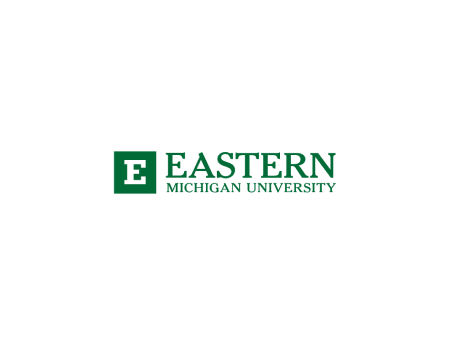 Eastern Michigan University logo.