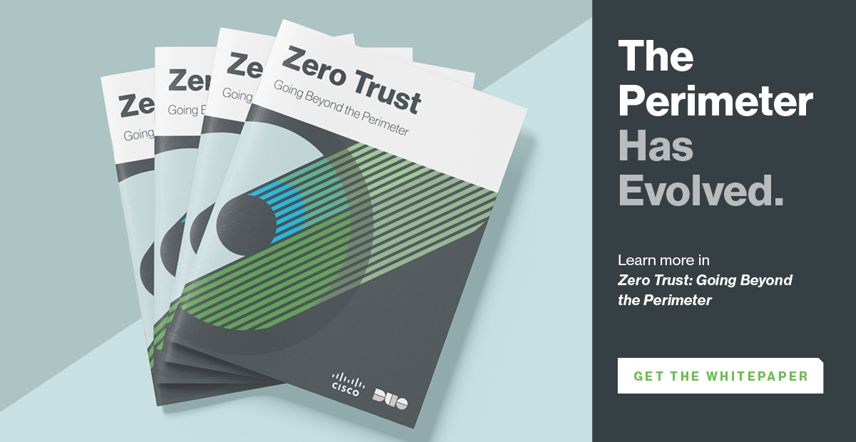 Zero Trust Going Beyond The Perimeter Duo Security