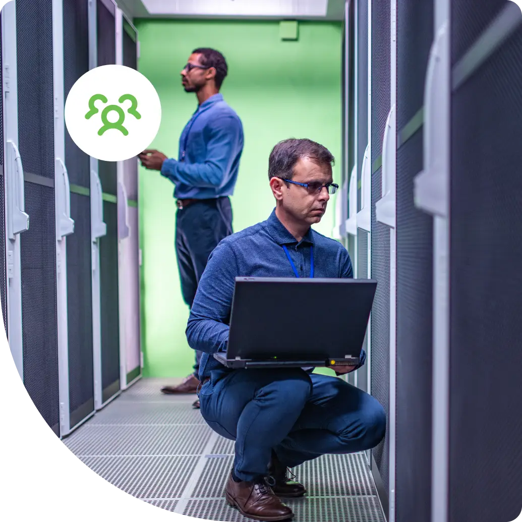 People viewing the desktop to see what is Identity Governance and Administration