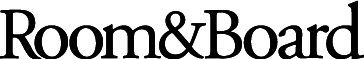 Room & Board logo black