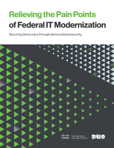 Relieving the pain points of federal IT modernization cover