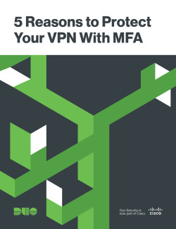 Five reasons to protect your VPN with MFA
