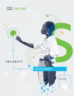 Security outcome study e-book cover