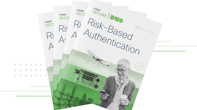 A stack of four Risk-Based Authentication ebooks