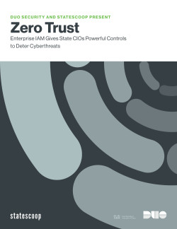 Zero trust ebook cover