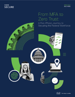 From MFA to zero trust e-book