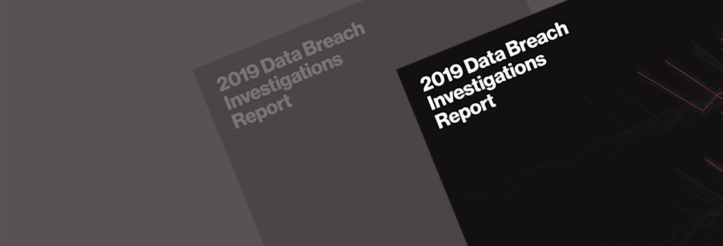 The Cover of the Verizon's 2019 Data Breach Investigations Report (DBIR)